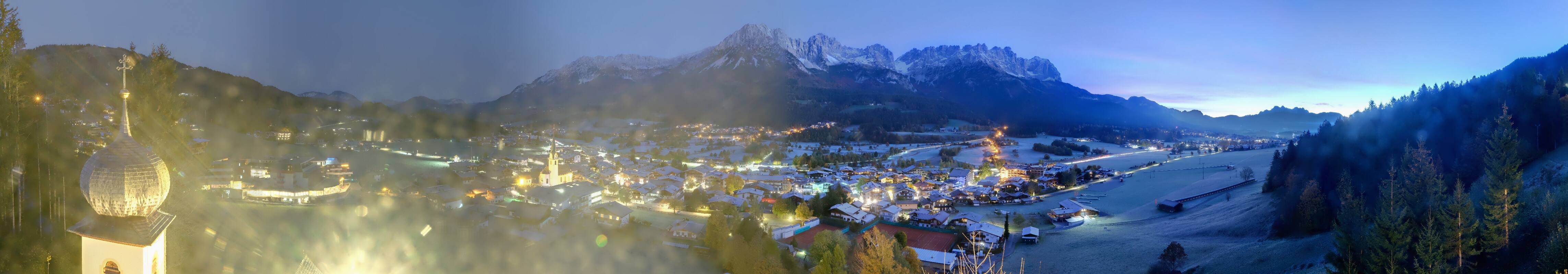 Archived image Webcam Ellmau, mountain range Wilder Kaiser