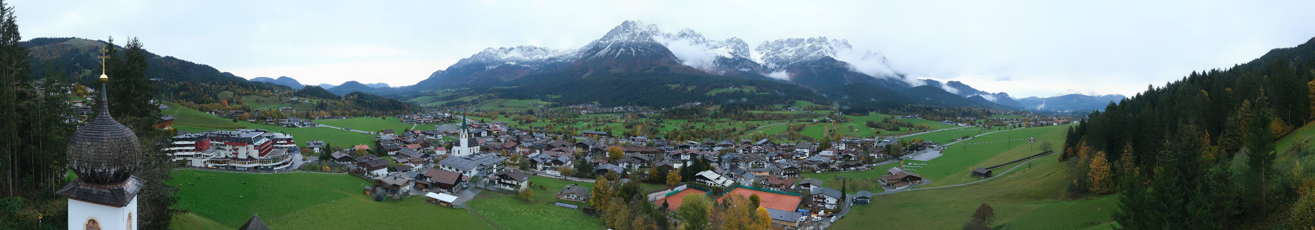 Archiv Foto Webcam Ellmau, Wilder Kaiser