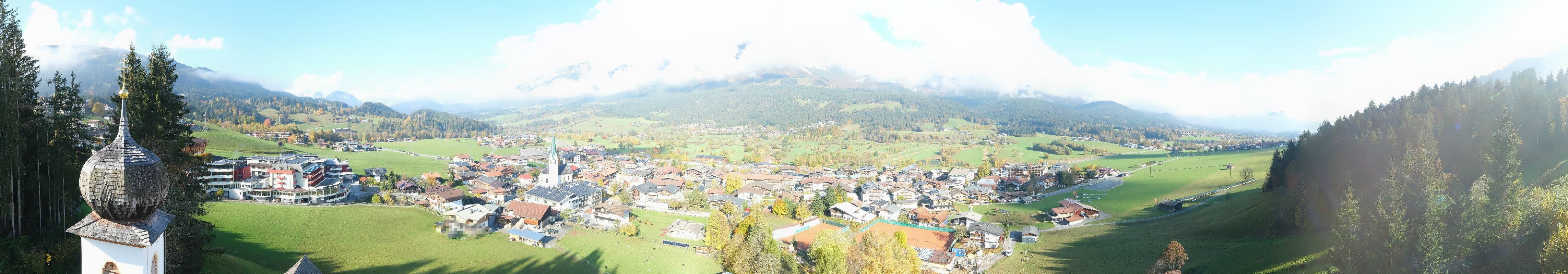 Archiv Foto Webcam Ellmau, Wilder Kaiser