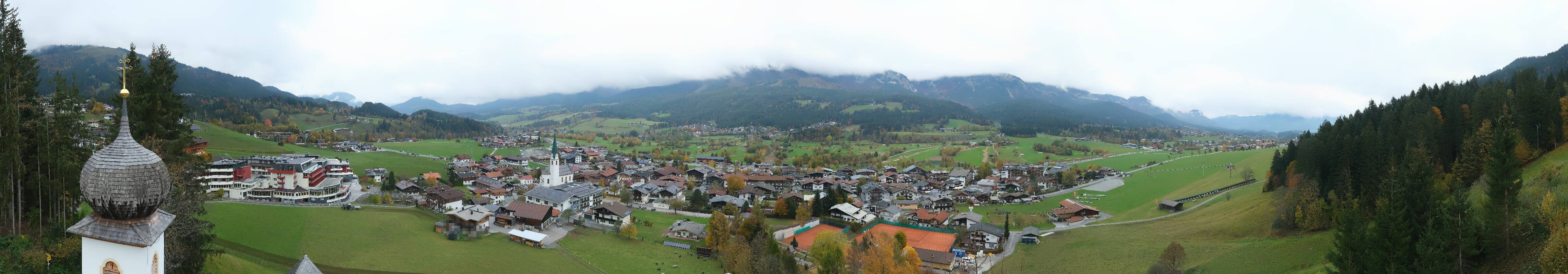 Archiv Foto Webcam Ellmau, Wilder Kaiser