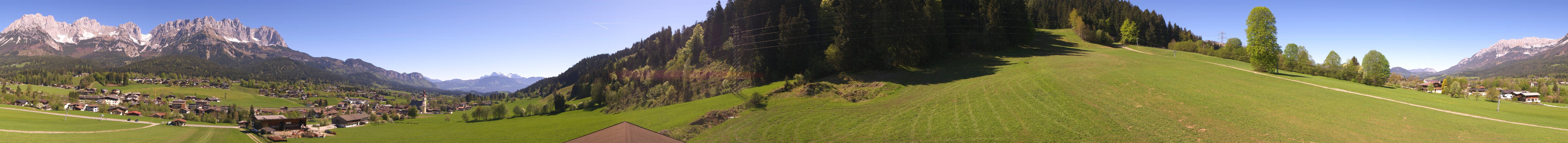 Archived image Webcam Going at mountain range Wilder Kaiser, Tyrol