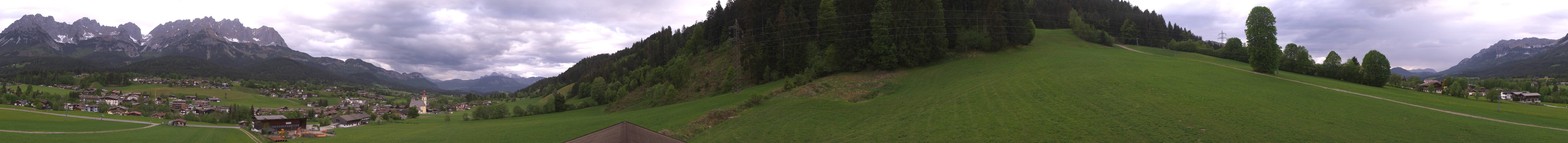 Archived image Webcam Going at mountain range Wilder Kaiser, Tyrol