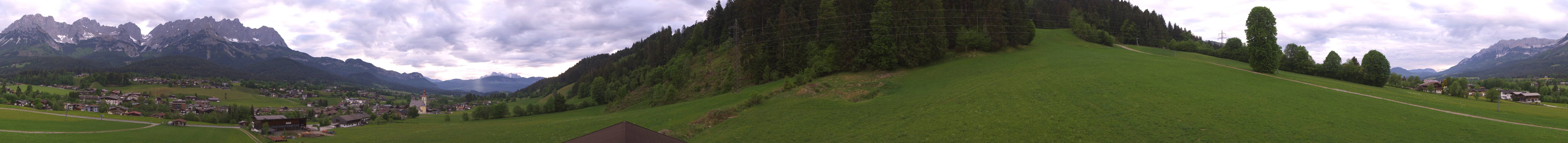 Archived image Webcam Going at mountain range Wilder Kaiser, Tyrol