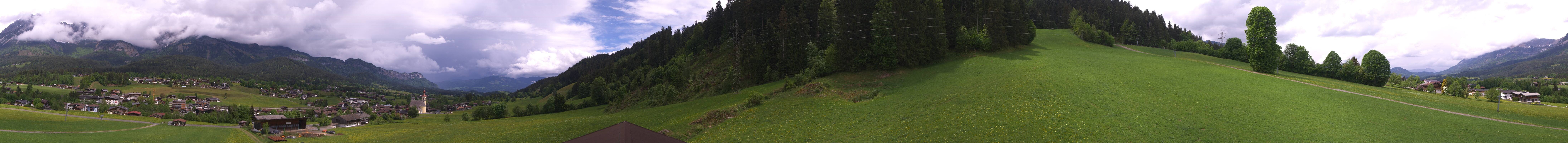 Archived image Webcam Going at mountain range Wilder Kaiser, Tyrol