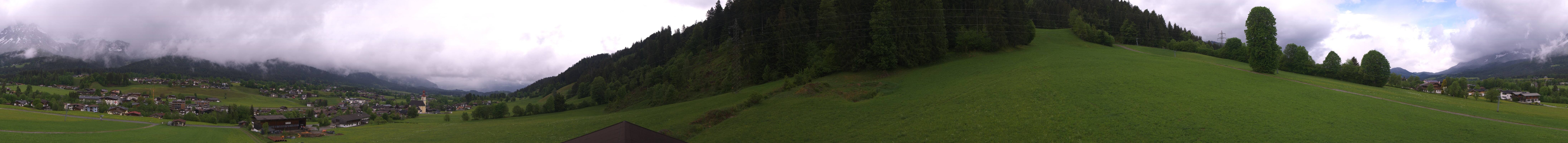 Archived image Webcam Going at mountain range Wilder Kaiser, Tyrol