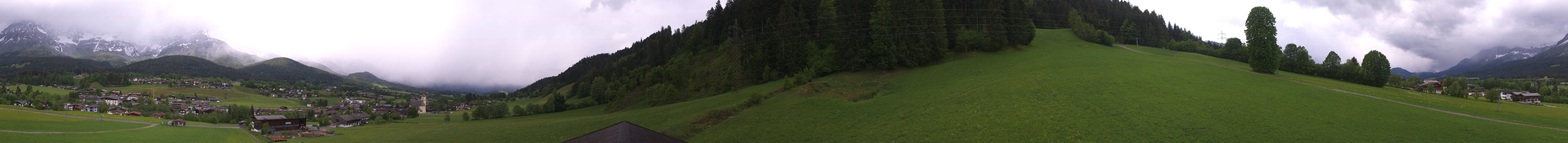 Archived image Webcam Going at mountain range Wilder Kaiser, Tyrol