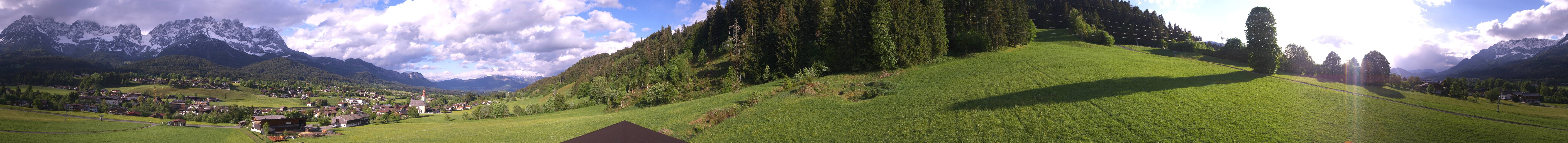 Archived image Webcam Going at mountain range Wilder Kaiser, Tyrol