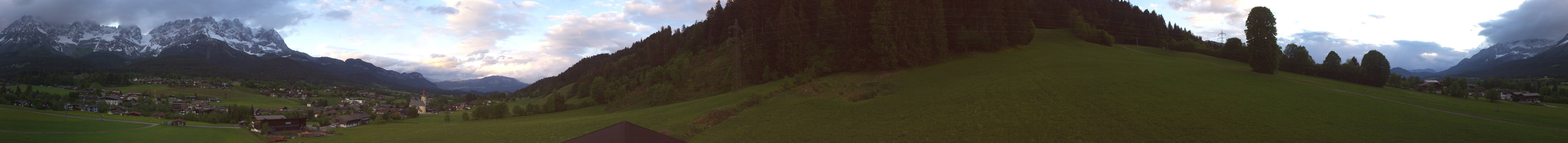 Archived image Webcam Going at mountain range Wilder Kaiser, Tyrol
