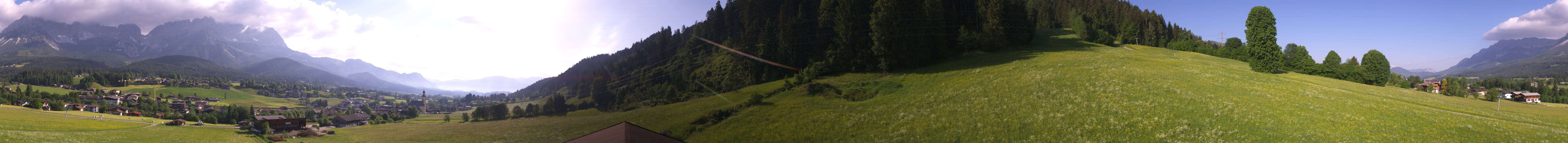 Archived image Webcam Going at mountain range Wilder Kaiser, Tyrol