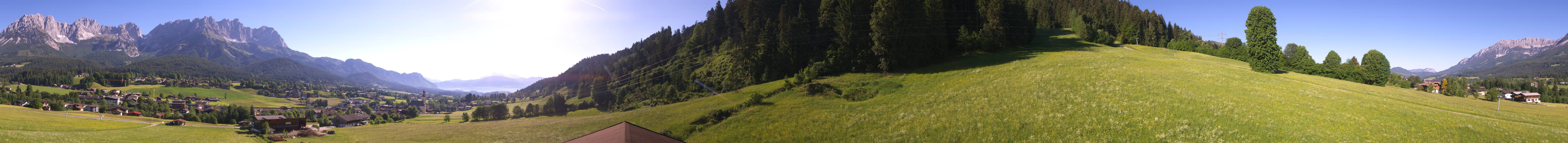 Archived image Webcam Going at mountain range Wilder Kaiser, Tyrol