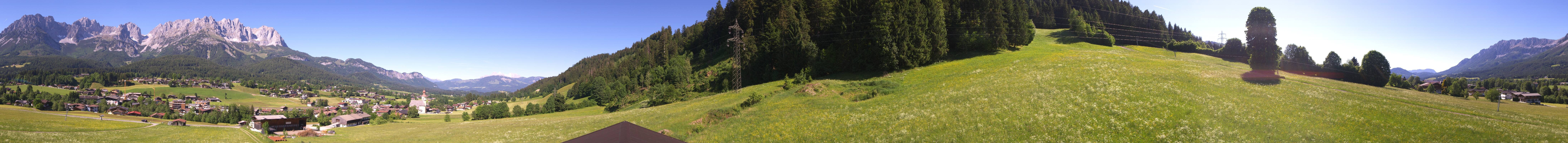 Archived image Webcam Going at mountain range Wilder Kaiser, Tyrol