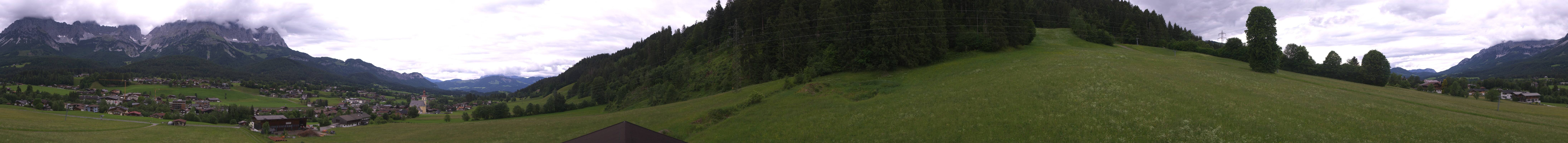 Archived image Webcam Going at mountain range Wilder Kaiser, Tyrol