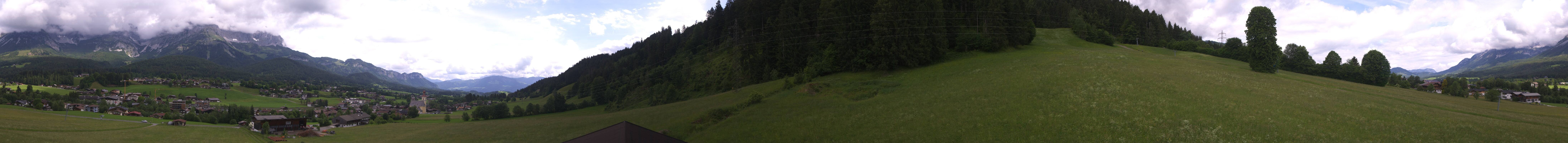 Archived image Webcam Going at mountain range Wilder Kaiser, Tyrol