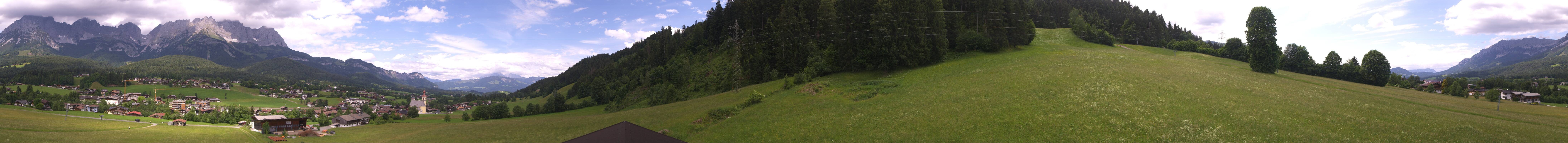 Archived image Webcam Going at mountain range Wilder Kaiser, Tyrol