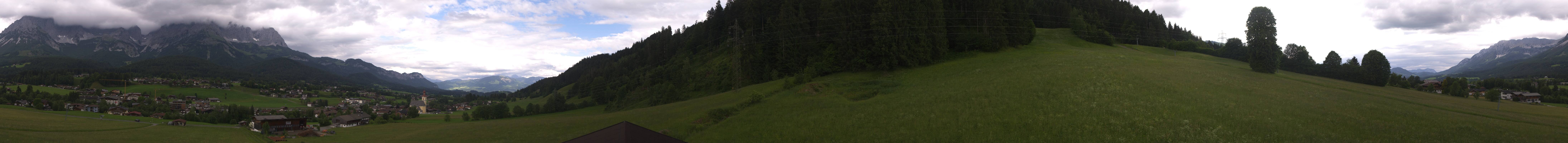 Archived image Webcam Going at mountain range Wilder Kaiser, Tyrol