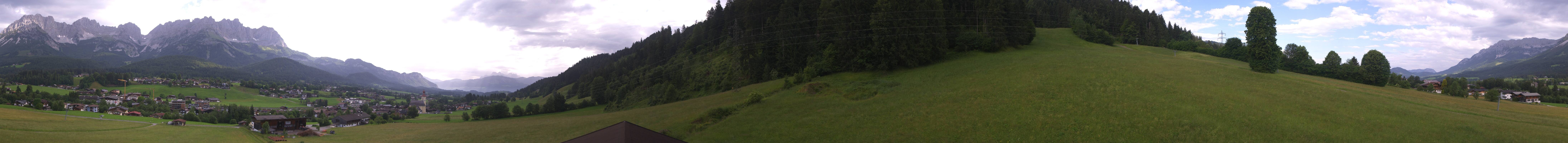 Archived image Webcam Going at mountain range Wilder Kaiser, Tyrol