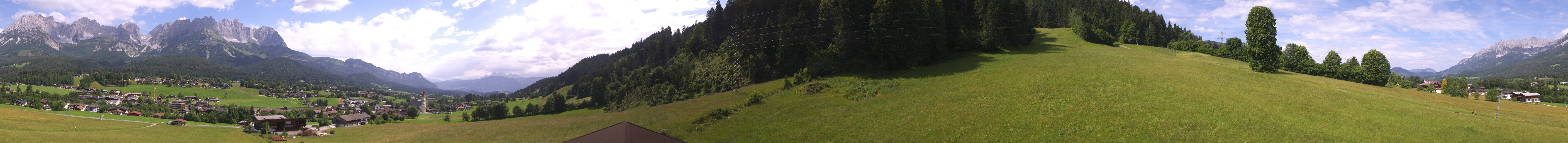 Archived image Webcam Going at mountain range Wilder Kaiser, Tyrol