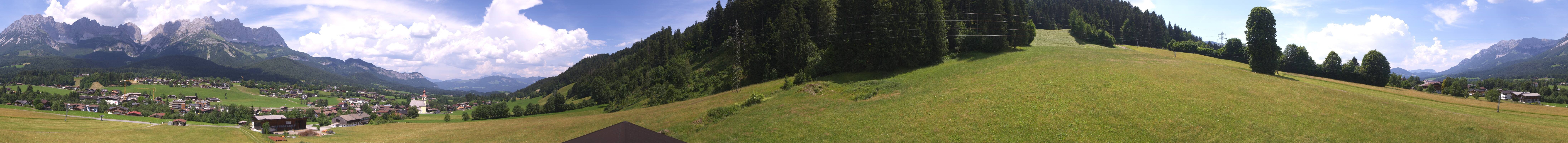Archived image Webcam Going at mountain range Wilder Kaiser, Tyrol