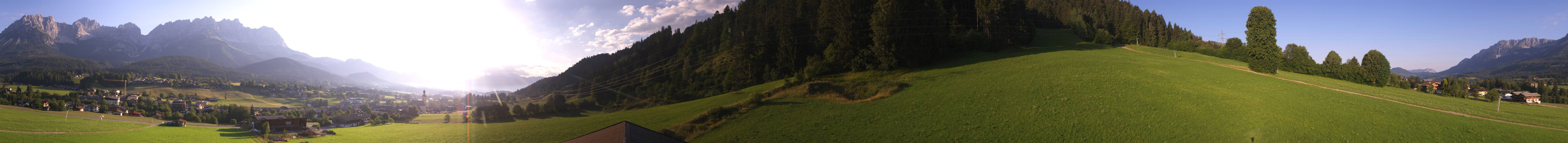 Archived image Webcam Going at mountain range Wilder Kaiser, Tyrol