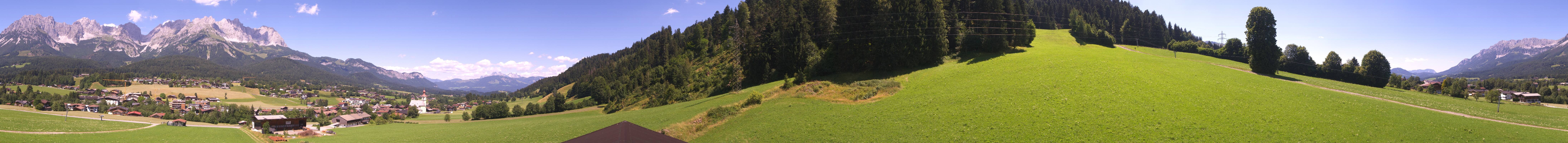 Archived image Webcam Going at mountain range Wilder Kaiser, Tyrol