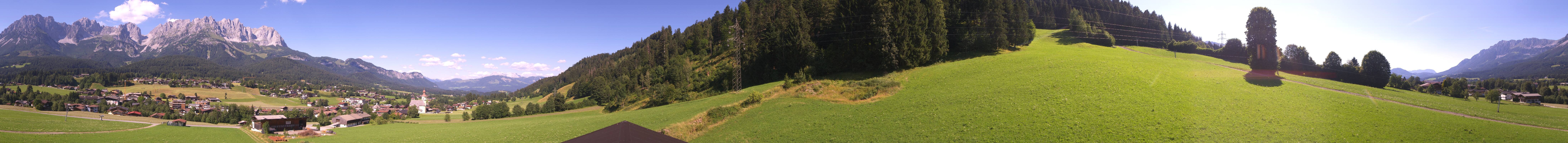 Archived image Webcam Going at mountain range Wilder Kaiser, Tyrol