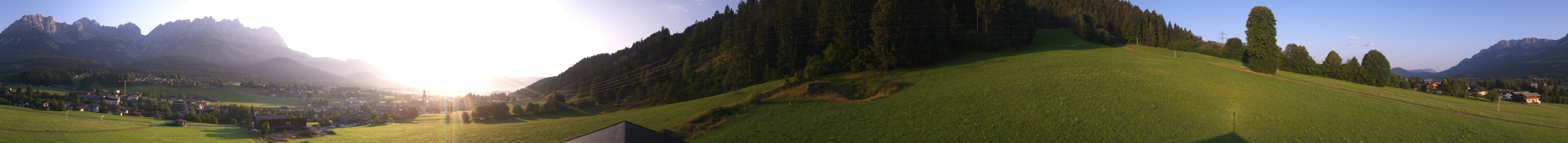 Archived image Webcam Going at mountain range Wilder Kaiser, Tyrol