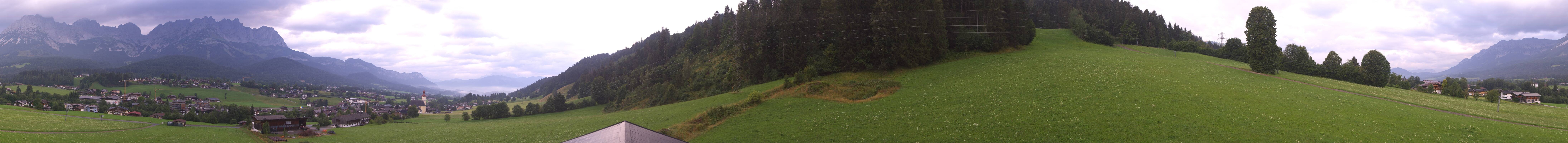 Archived image Webcam Going at mountain range Wilder Kaiser, Tyrol