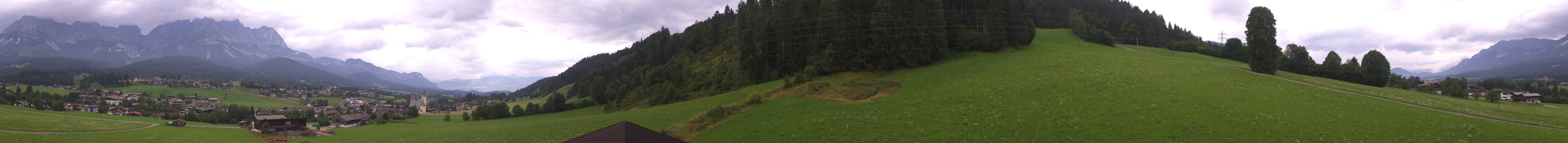 Archived image Webcam Going at mountain range Wilder Kaiser, Tyrol