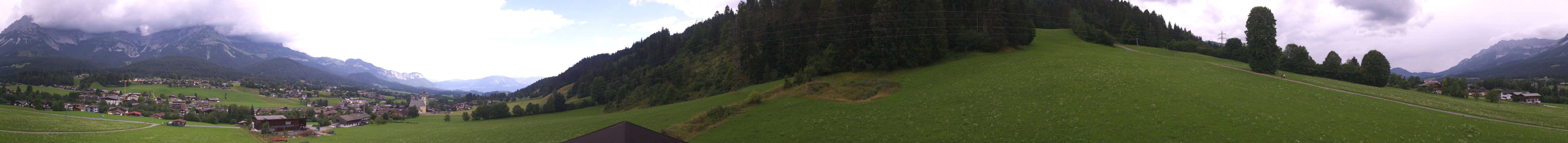 Archived image Webcam Going at mountain range Wilder Kaiser, Tyrol