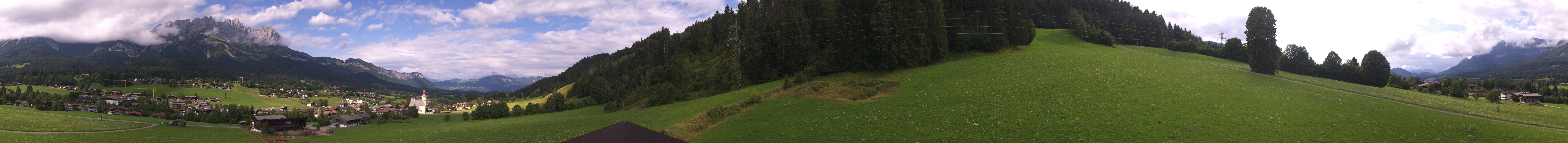 Archived image Webcam Going at mountain range Wilder Kaiser, Tyrol