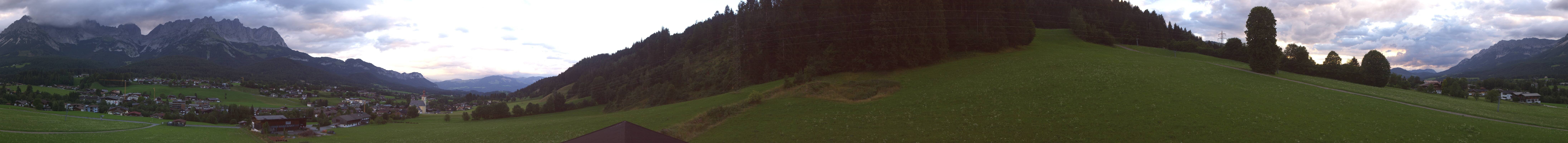 Archived image Webcam Going at mountain range Wilder Kaiser, Tyrol