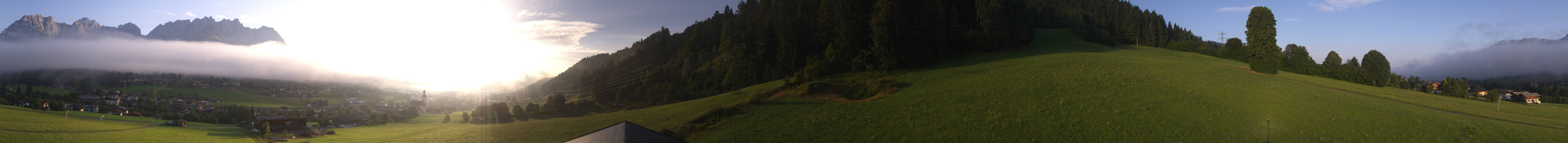 Archived image Webcam Going at mountain range Wilder Kaiser, Tyrol