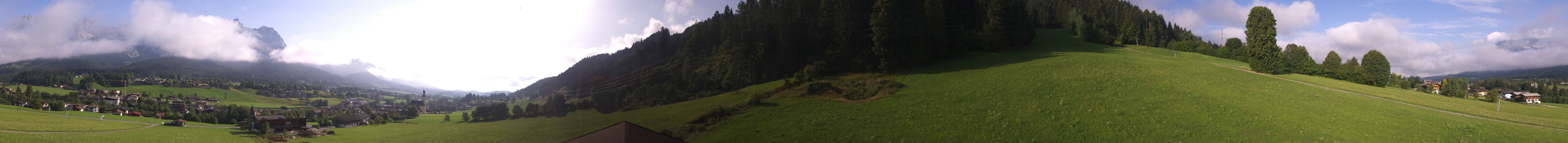 Archived image Webcam Going at mountain range Wilder Kaiser, Tyrol