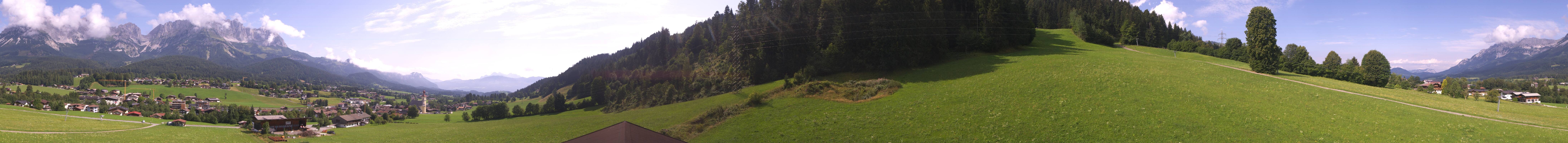 Archived image Webcam Going at mountain range Wilder Kaiser, Tyrol
