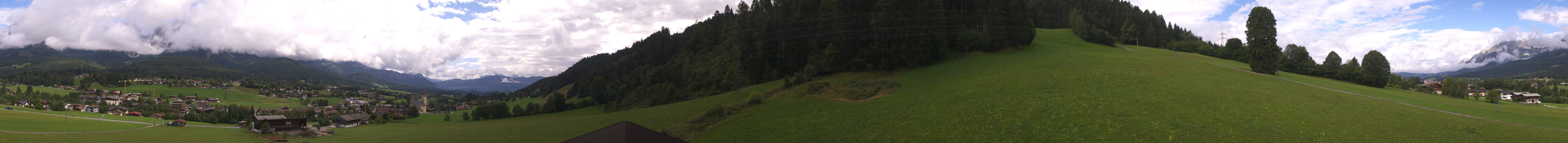 Archived image Webcam Going at mountain range Wilder Kaiser, Tyrol