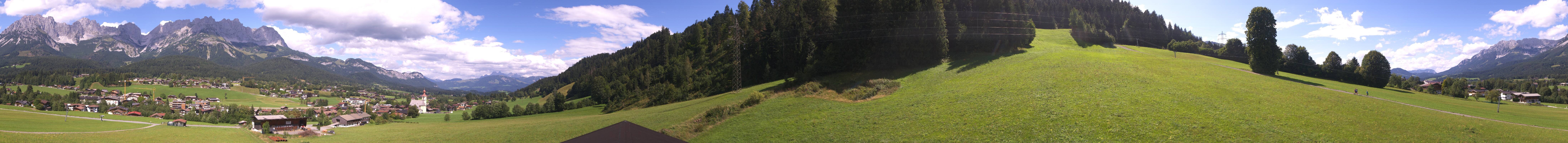 Archived image Webcam Going at mountain range Wilder Kaiser, Tyrol