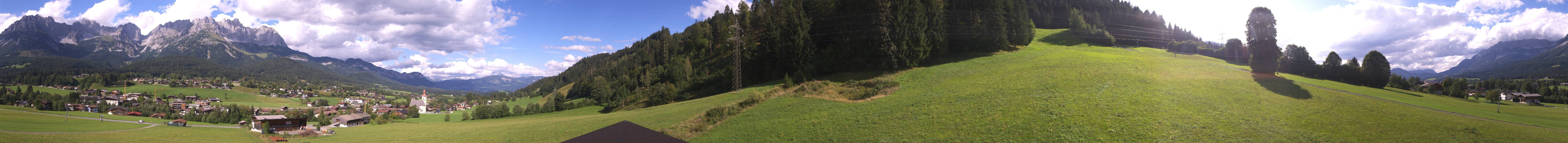Archived image Webcam Going at mountain range Wilder Kaiser, Tyrol