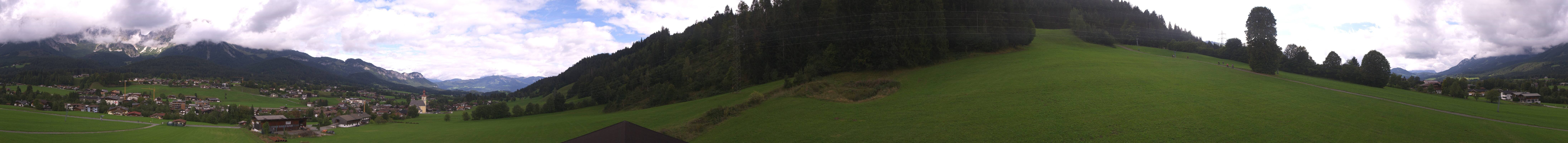 Archived image Webcam Going at mountain range Wilder Kaiser, Tyrol