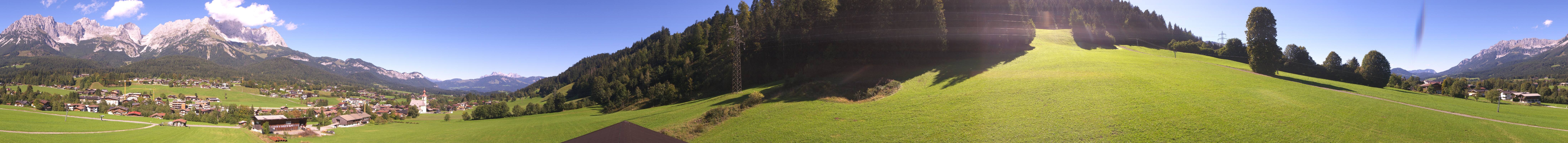 Archived image Webcam Going at mountain range Wilder Kaiser, Tyrol