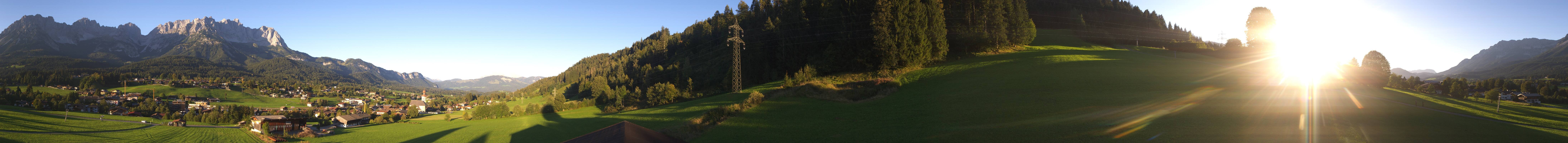 Archived image Webcam Going at mountain range Wilder Kaiser, Tyrol