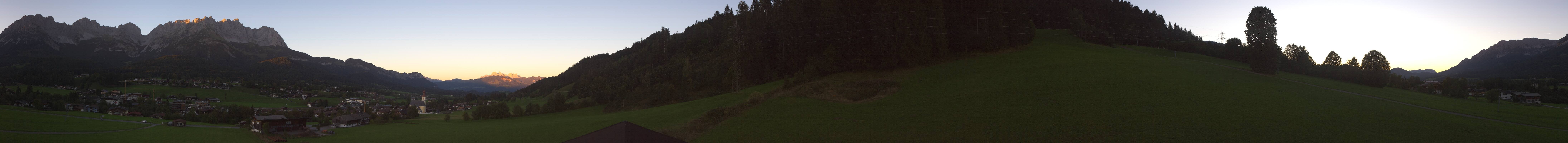 Archived image Webcam Going at mountain range Wilder Kaiser, Tyrol