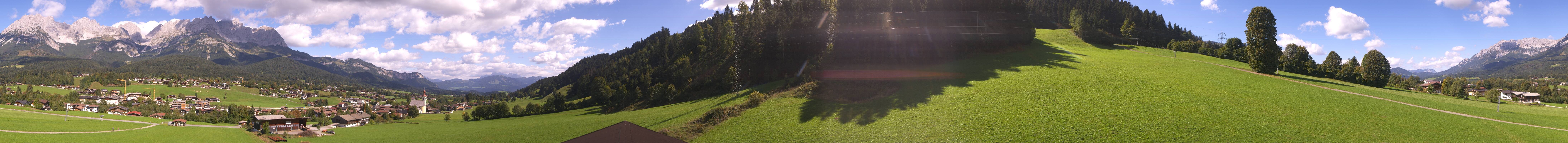 Archived image Webcam Going at mountain range Wilder Kaiser, Tyrol