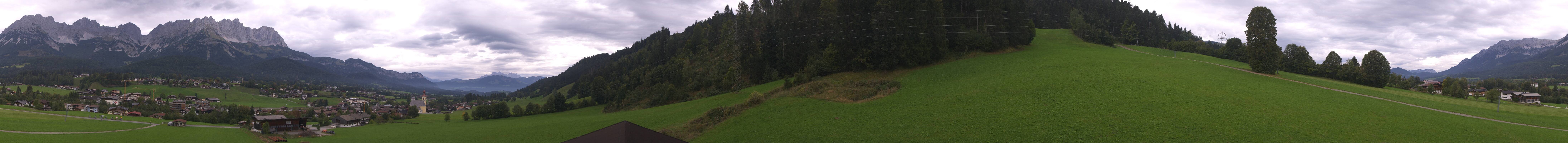 Archived image Webcam Going at mountain range Wilder Kaiser, Tyrol