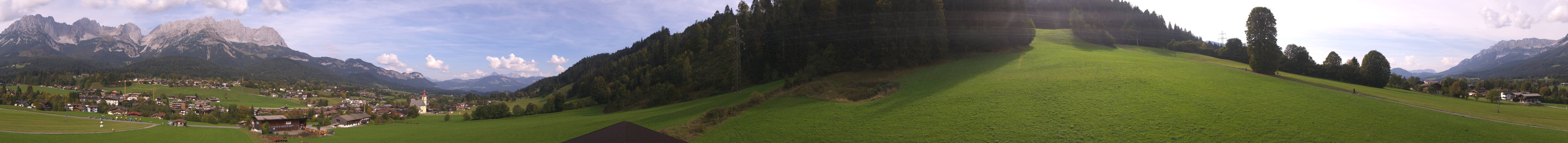 Archived image Webcam Going at mountain range Wilder Kaiser, Tyrol