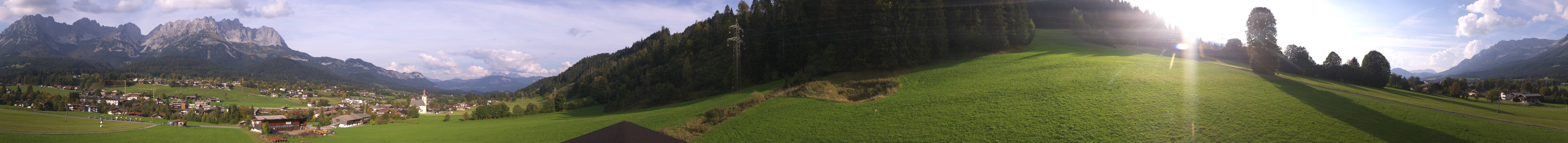 Archived image Webcam Going at mountain range Wilder Kaiser, Tyrol