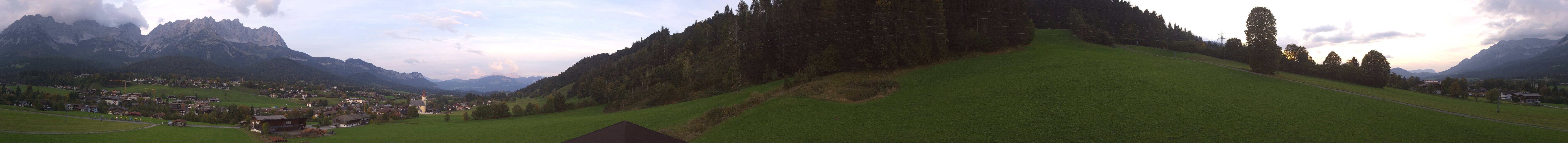 Archived image Webcam Going at mountain range Wilder Kaiser, Tyrol