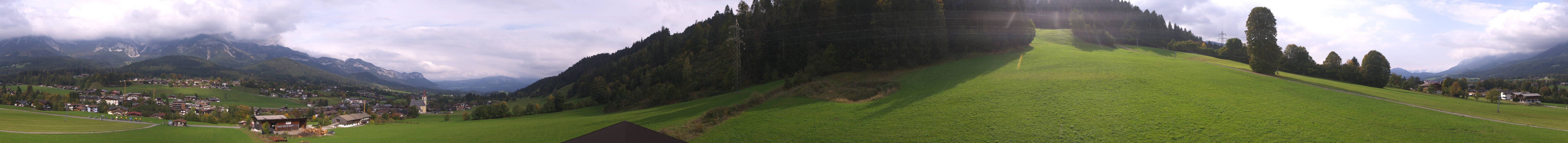 Archived image Webcam Going at mountain range Wilder Kaiser, Tyrol