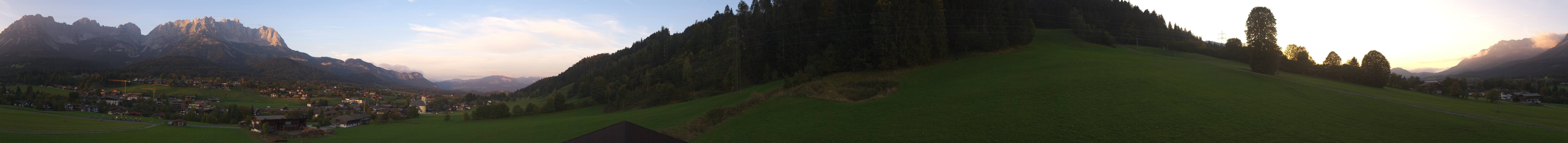 Archived image Webcam Going at mountain range Wilder Kaiser, Tyrol