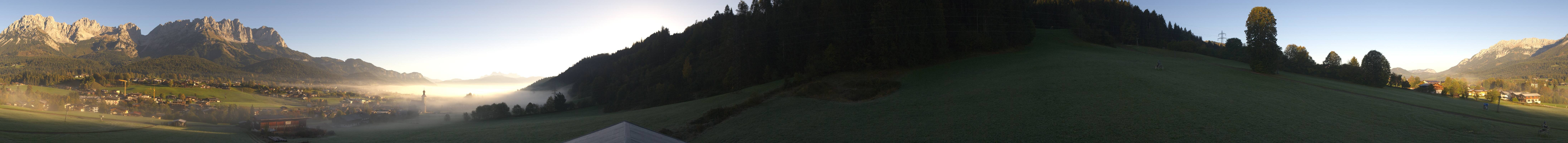 Archived image Webcam Going at mountain range Wilder Kaiser, Tyrol