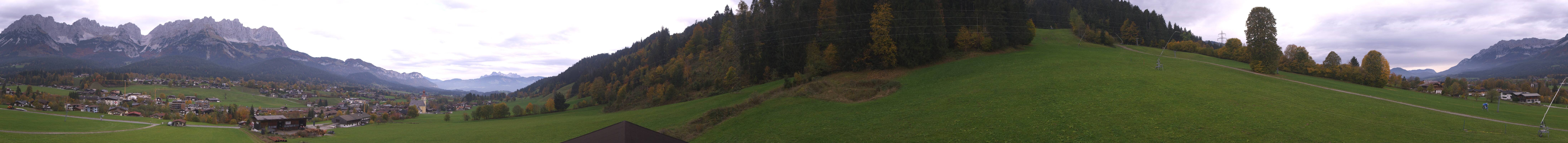 Archived image Webcam Going at mountain range Wilder Kaiser, Tyrol